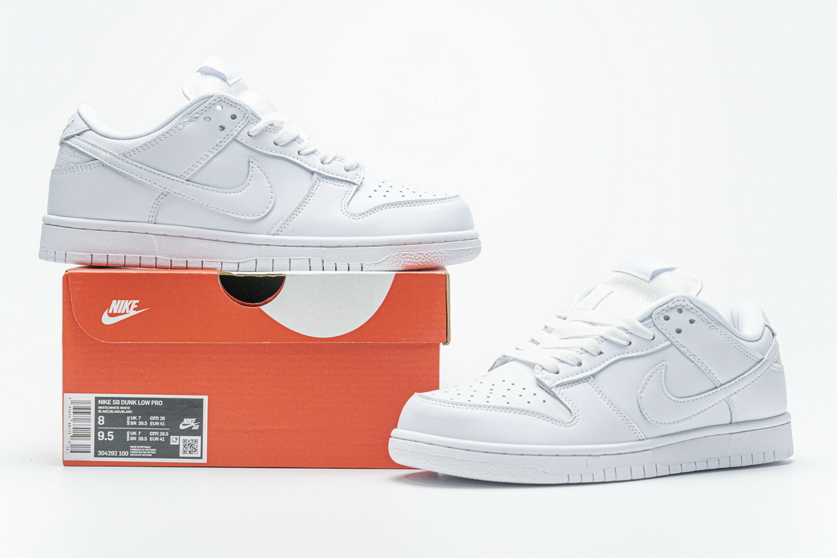 OG Dunk SB Low White Ice
