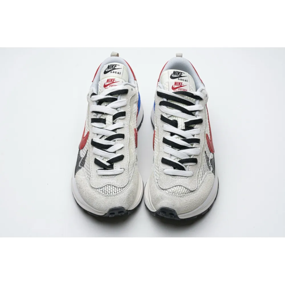PKGoden Sacai x Pegasua Vaporfly Villain Grey Blue Red
