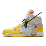 PKGoden Jordan 1 Retro High OFF-WHITE Canary Yellow