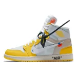 PKGoden Jordan 1 Retro High OFF-WHITE Canary Yellow