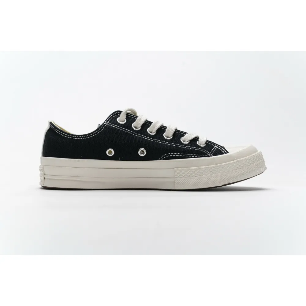 OG Converse Chuck Taylor All-Star 70 Ox Comme des Garcons PLAY Black,150206C