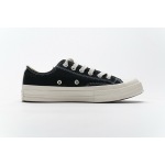 OG Converse Chuck Taylor All-Star 70 Ox Comme des Garcons PLAY Black,150206C