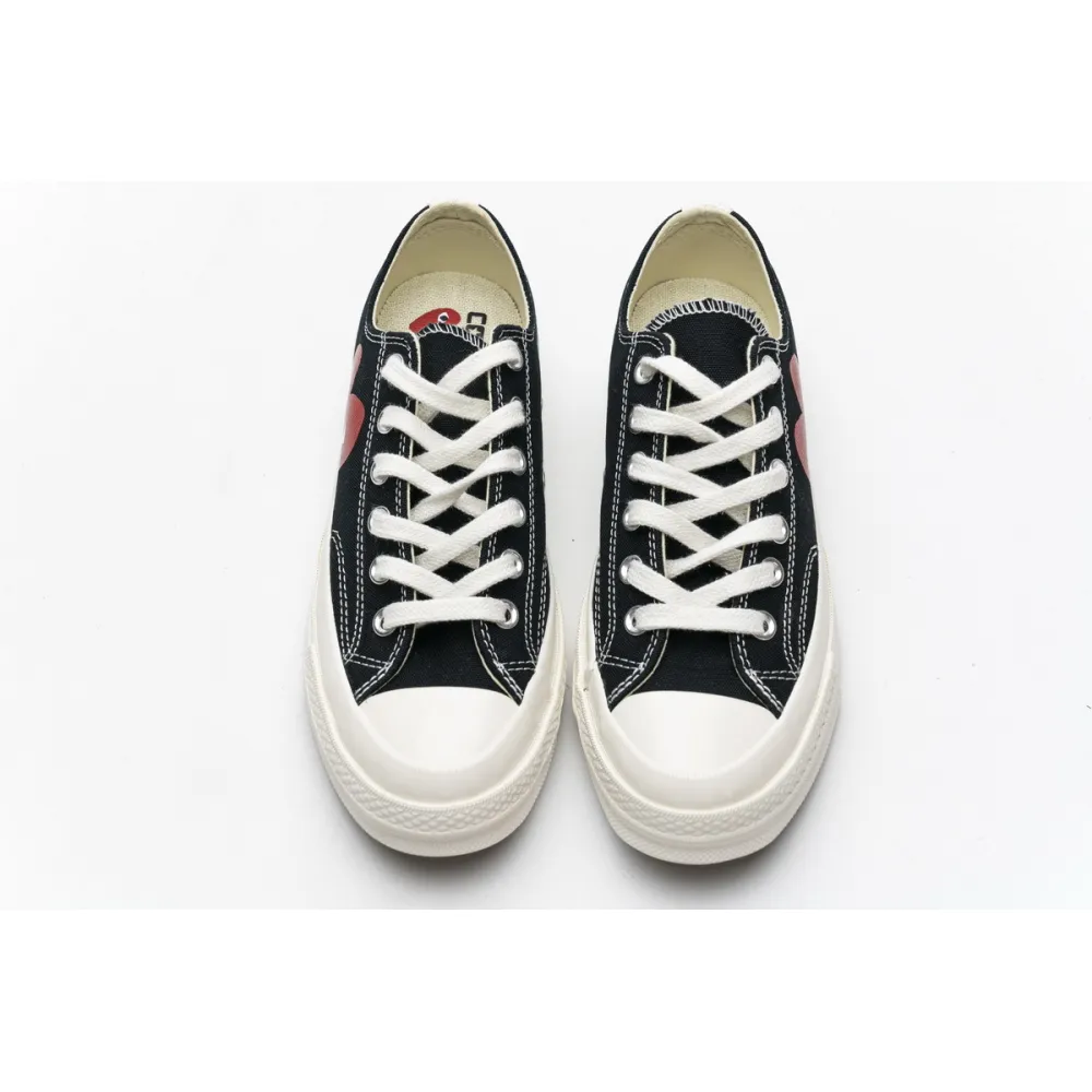 OG Converse Chuck Taylor All-Star 70 Ox Comme des Garcons PLAY Black,150206C