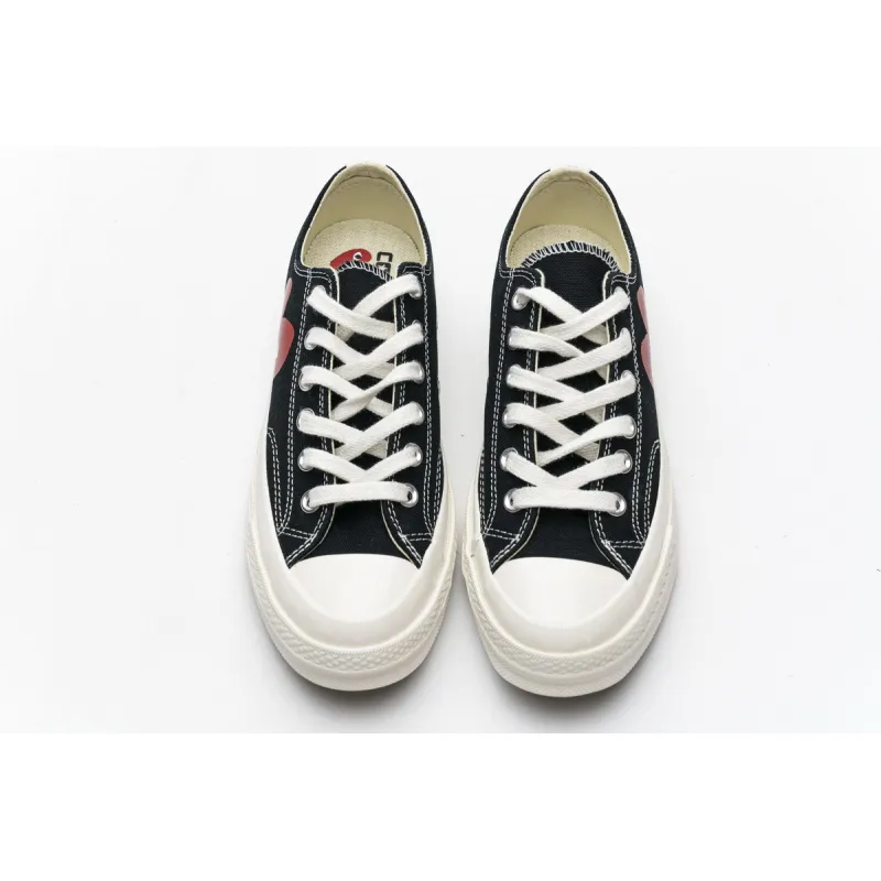 OG Converse Chuck Taylor All-Star 70 Ox Comme des Garcons PLAY Black,150206C