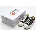 OG Converse Chuck Taylor All-Star 70 Ox Comme des Garcons PLAY Black,150206C