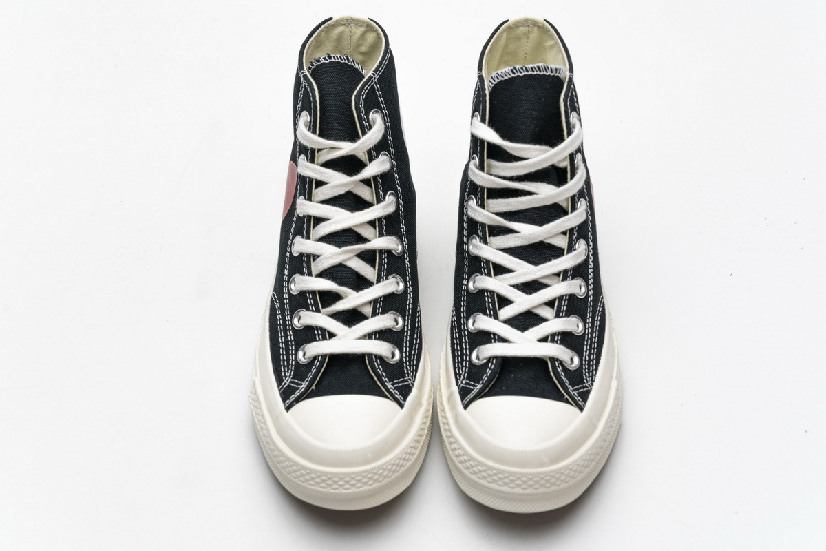 OG Converse Chuck Taylor All-Star 70 High Comme des Garcons PLAY Black,150204C