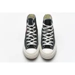 OG Converse Chuck Taylor All-Star 70 High Comme des Garcons PLAY Black,150204C