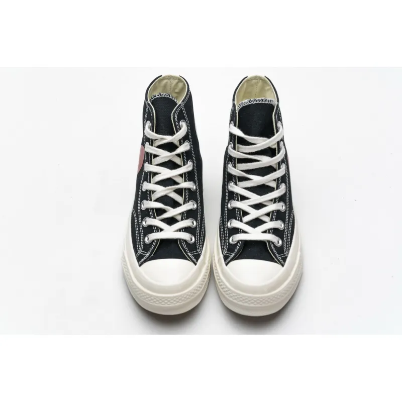 OG Converse Chuck Taylor All-Star 70 High Comme des Garcons PLAY Black,150204C