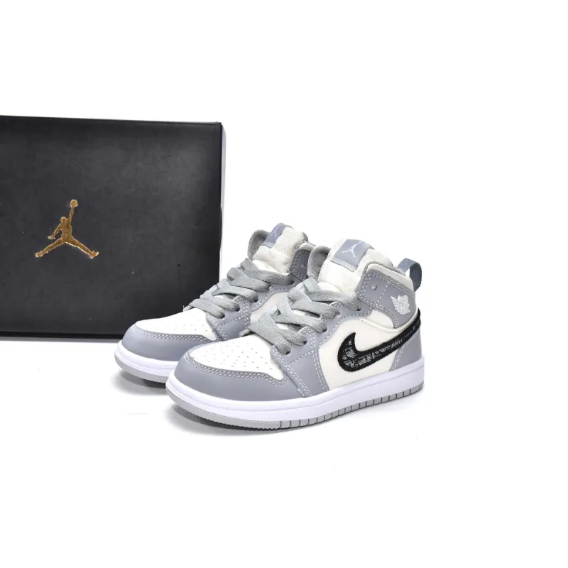 Jordan 1 kids shoes |Jordan 1 Mid PS D,CN8607-002