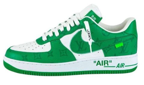 PKGoden Air Force 1 x Trainer Sneaker green