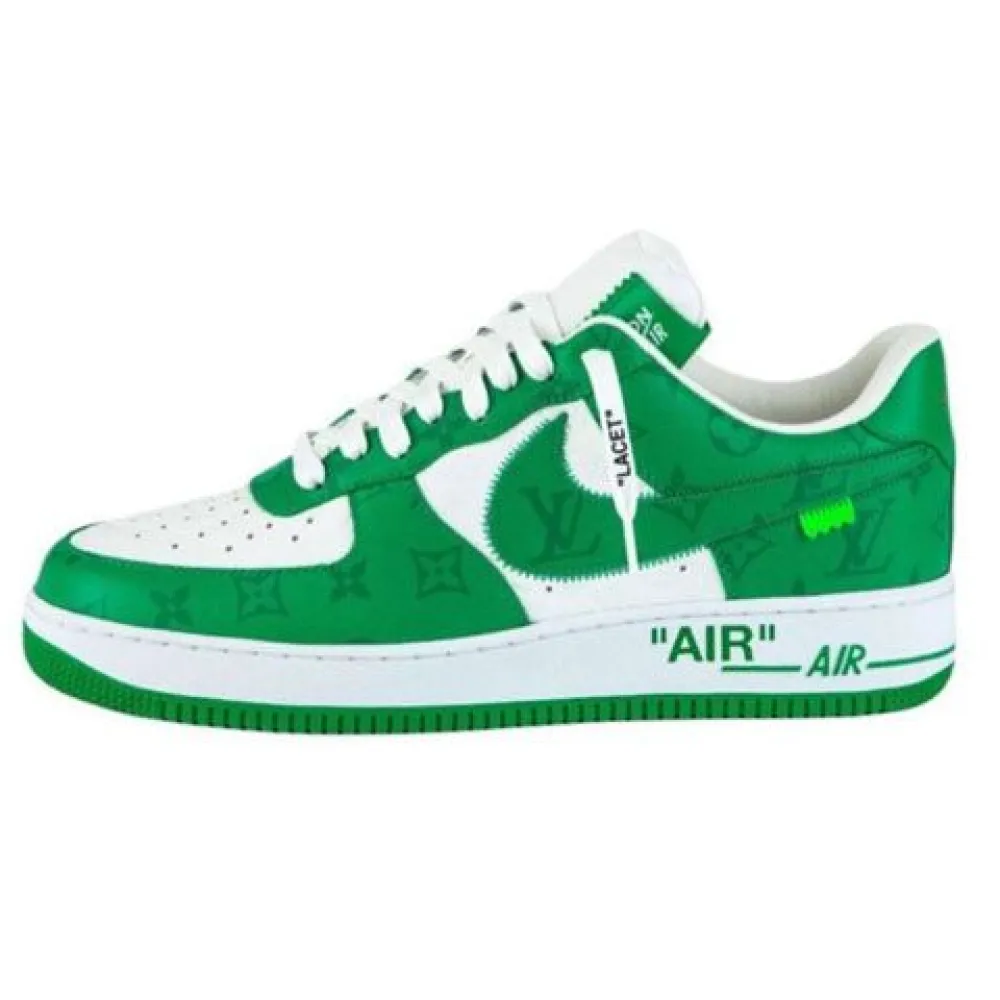 PKGoden Air Force 1 x Trainer Sneaker green
