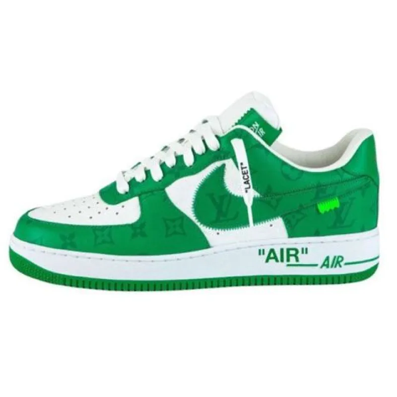 PKGoden Air Force 1 x Trainer Sneaker green