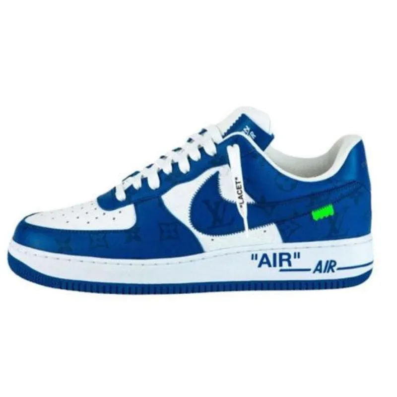 PKGoden Air Force 1 x Trainer Sneaker blue