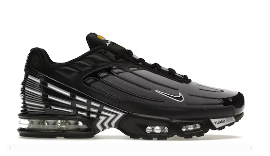 OG Air Max Plus 3 Black White  DJ4600-001