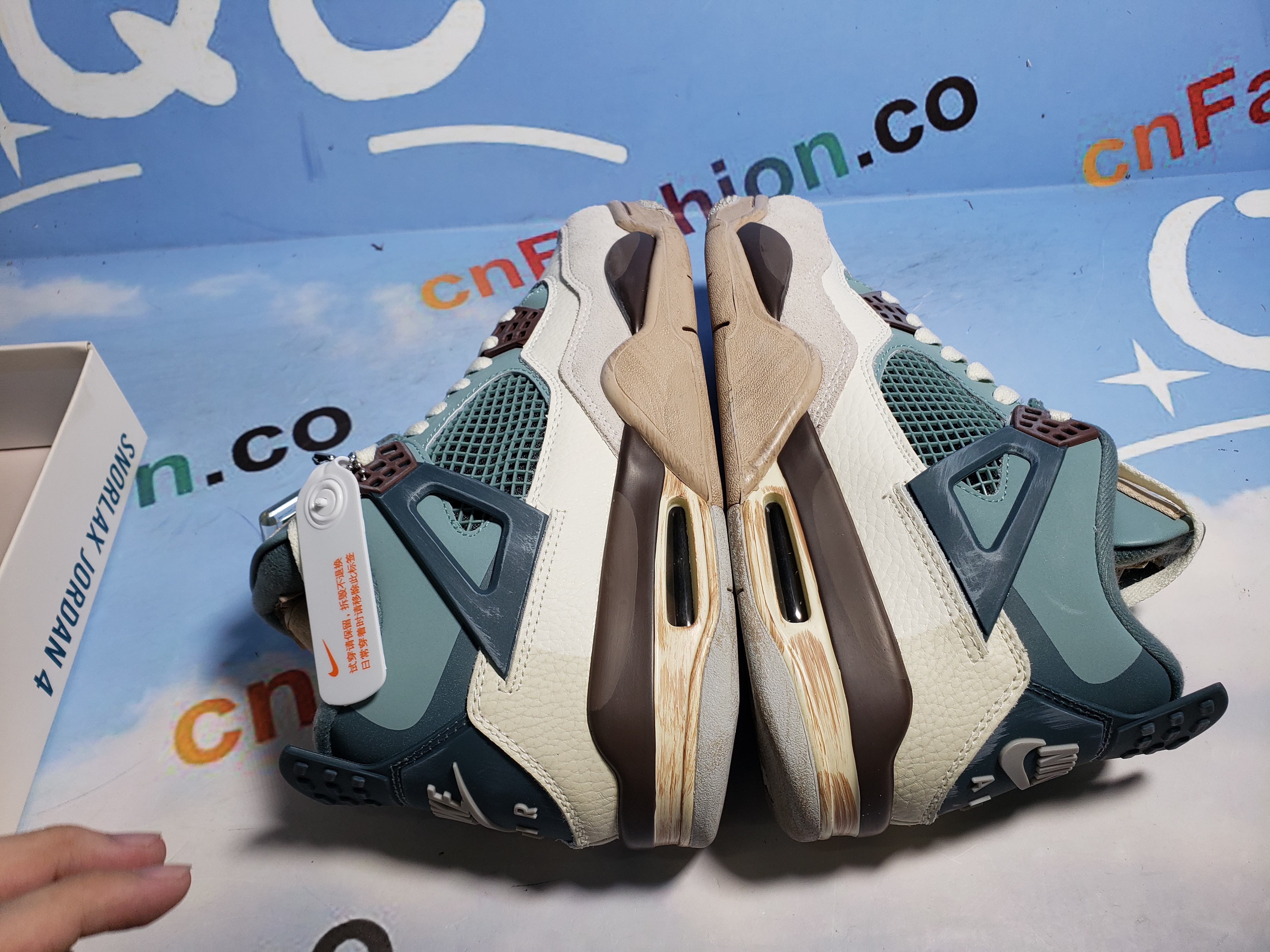 PKGoden Jordan 4 snorlax 