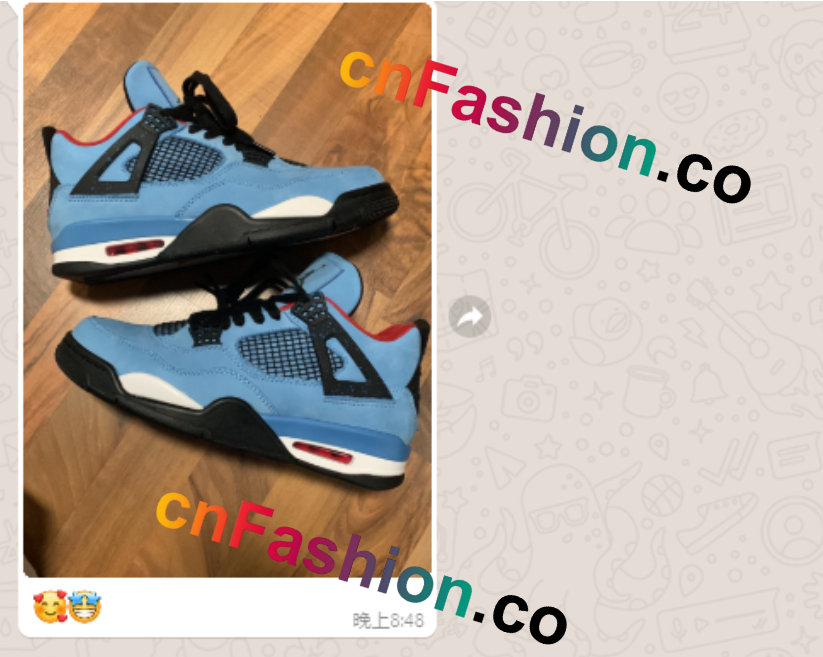 【Limited discount 50$】 Jordan 4 Retro Travis Scott Cactus Jack,308497-406