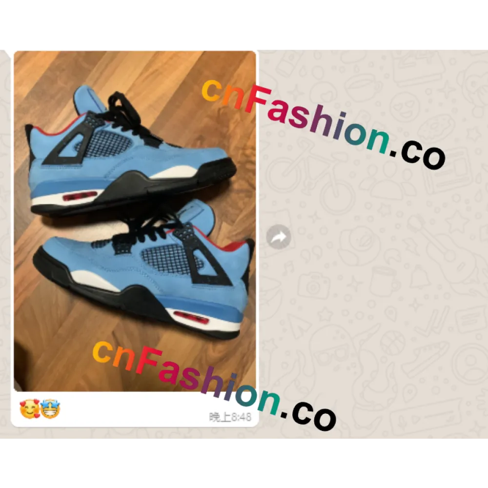 【Limited discount 50$】 Jordan 4 Retro Travis Scott Cactus Jack,308497-406