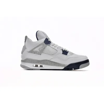 【Limited discount 50$】 Jordan 4 Retro White Midnight Navy,DH6927-140 01