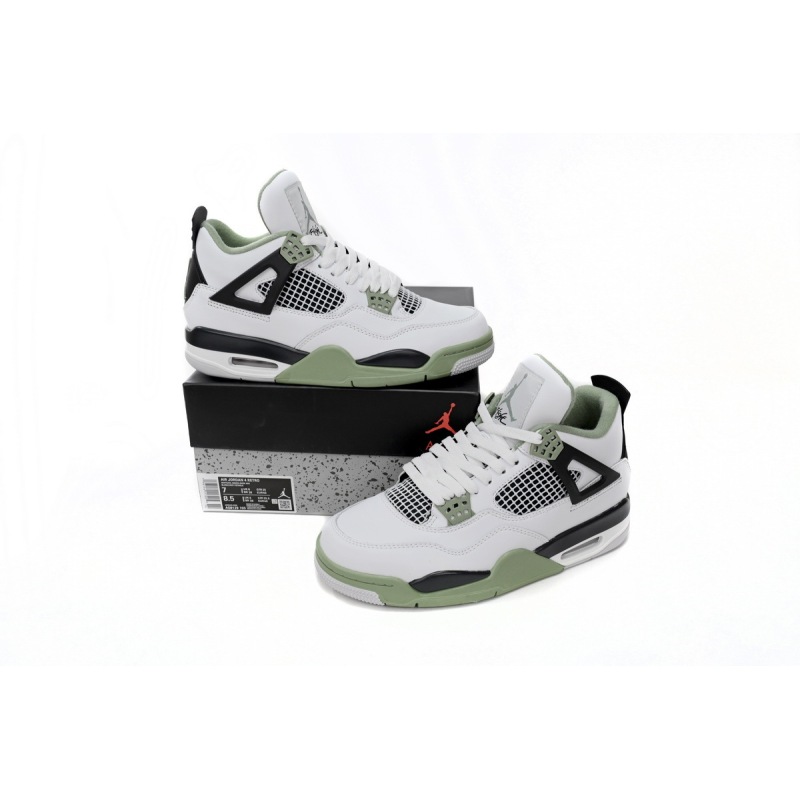 【Limited discount 50$】 Jordan 4 Retro Seafoam (W) AQ9129-103