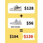Buy ONE PK Jordan 1 Get One Free Yeezy 350 