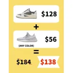Buy ONE PK Jordan 1 Get One Free Yeezy 350 