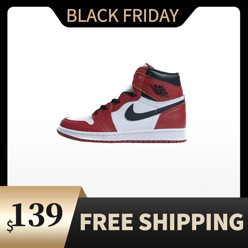 🔥Free Shipping🔥 | PKGoden Air Jordan 1 Retro Chicago,555088-101