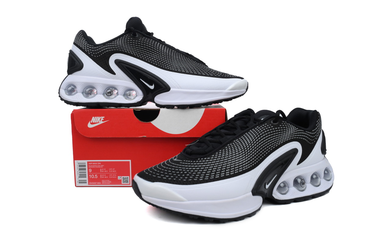  GET Air Max DN Black and White DV3337-003 