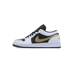 BoostMasterLin Air Jordan 1 Low Gold Swoosh 553558-172 