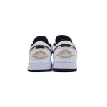 Air Jordan 1 Low Gold Swoosh 553558-172 