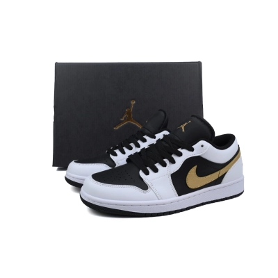 BoostMasterLin Air Jordan 1 Low Gold Swoosh 553558-172  02