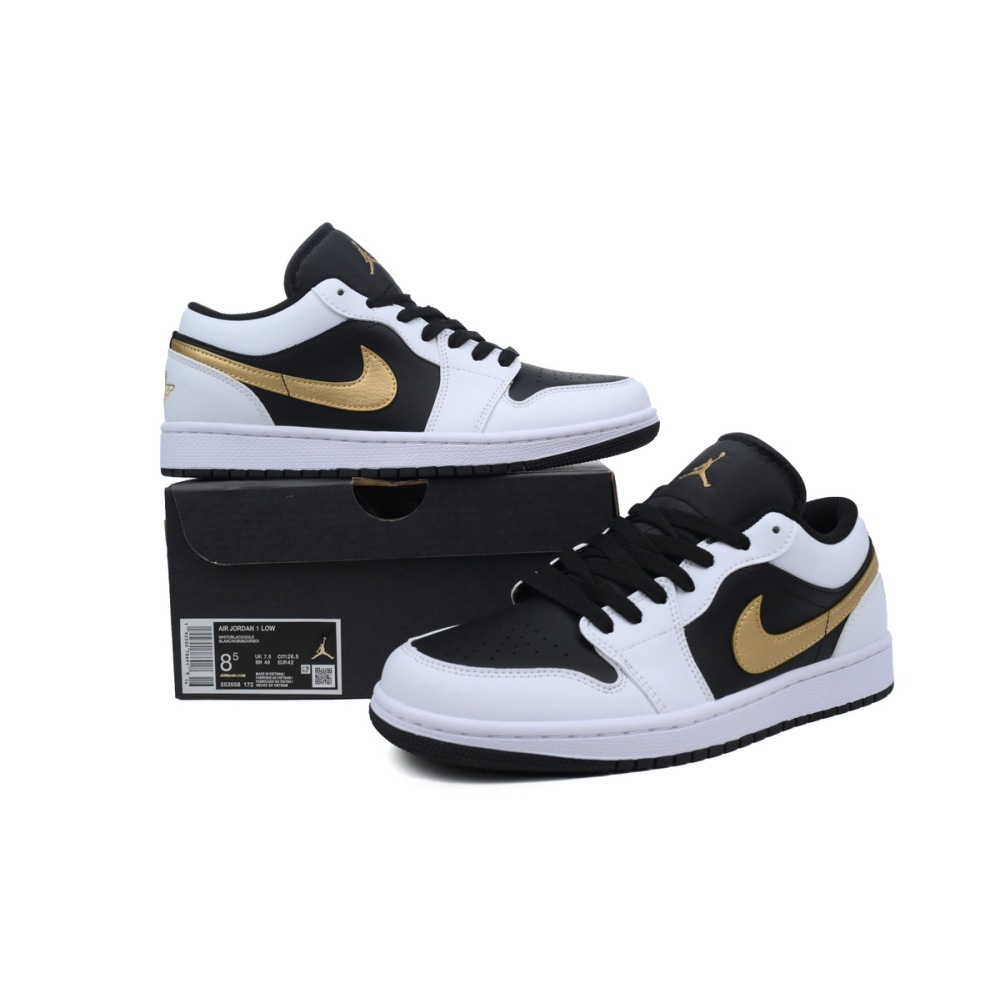 BoostMasterLin Air Jordan 1 Low Gold Swoosh 553558-172 