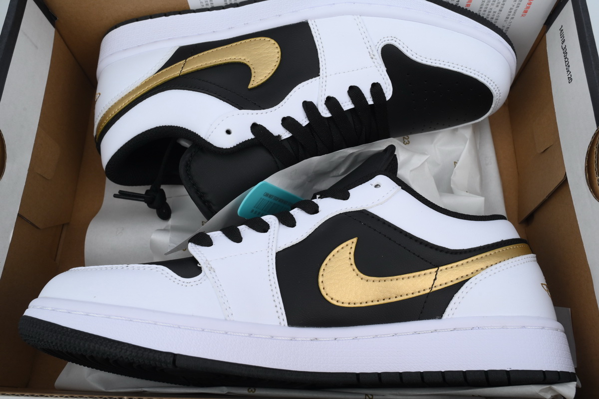 BoostMasterLin Air Jordan 1 Low Gold Swoosh 553558-172 