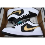 BoostMasterLin Air Jordan 1 Low Gold Swoosh 553558-172 