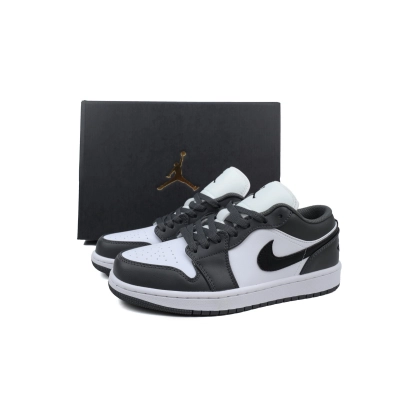  GET Air Jordan 1 Low Iron Grey 553558-152  02
