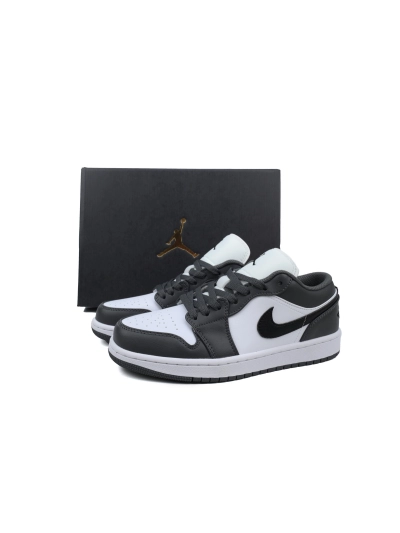 POP Air Jordan 1 Low Iron Grey 553558-152  02