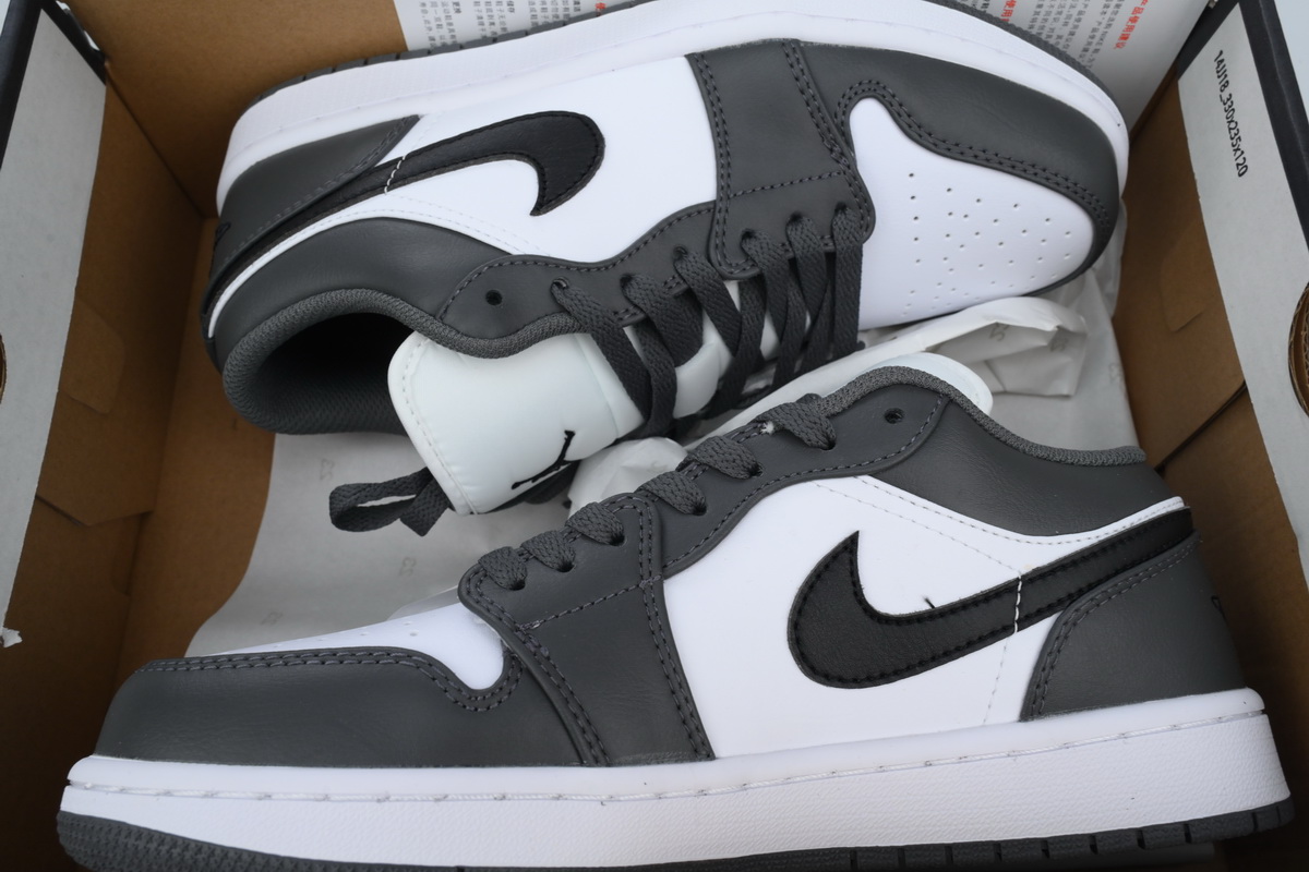 BoostMasterLin Air Jordan 1 Low Iron Grey 553558-152 