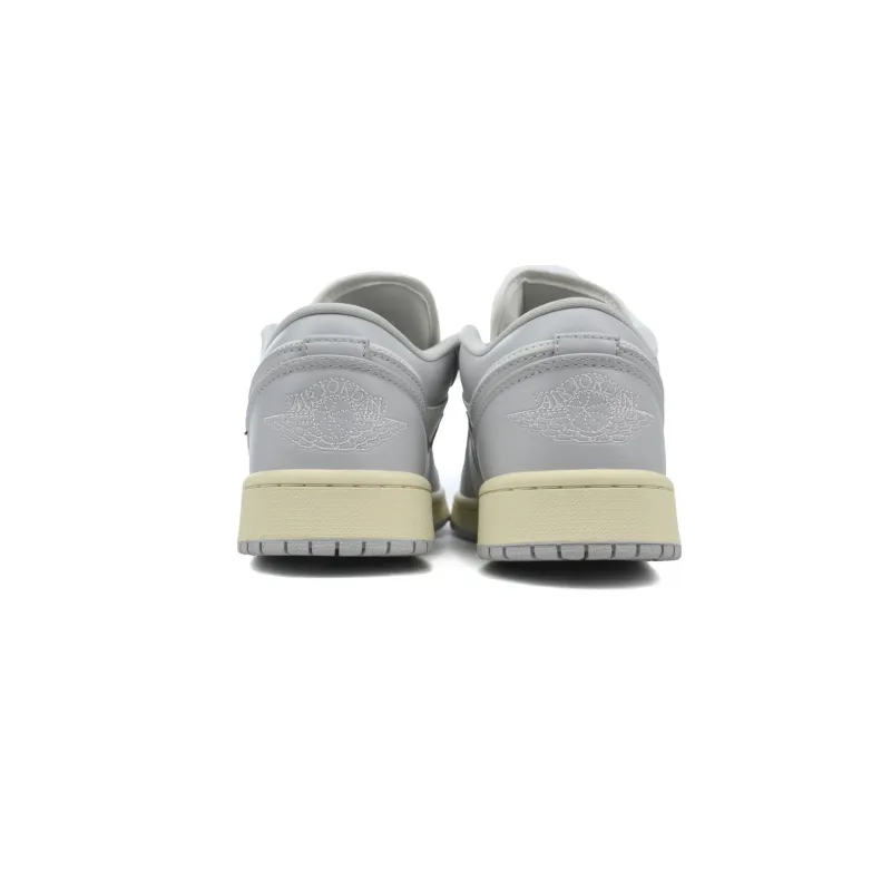 Air Jordan 1 Low Light Grey/Sail DC0774-103 