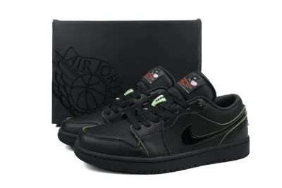 POP Air Jordan 1 Low SE Black Cat Mascot HM3690-001  02
