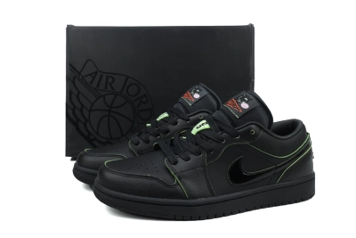 POP Air Jordan 1 Low SE Black Cat Mascot HM3690-001  02
