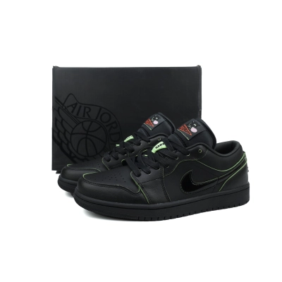 BoostMasterLin Air Jordan 1 Low SE Black Cat Mascot HM3690-001  02