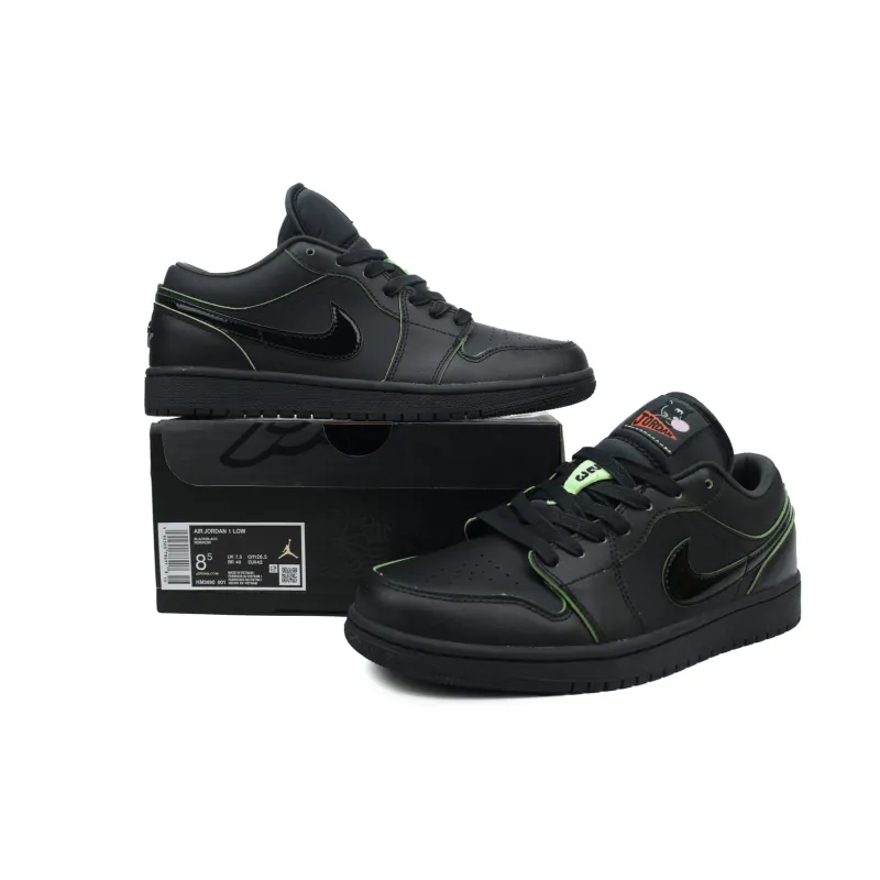Air Jordan 1 Low SE Black Cat Mascot HM3690-001 