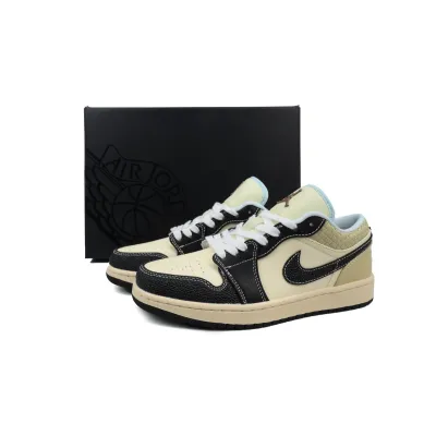 Air Jordan 1 Low SE Coconut Milk Black HQ3437-101  02