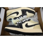 BoostMasterLin Air Jordan 1 Low SE Coconut Milk Black HQ3437-101 