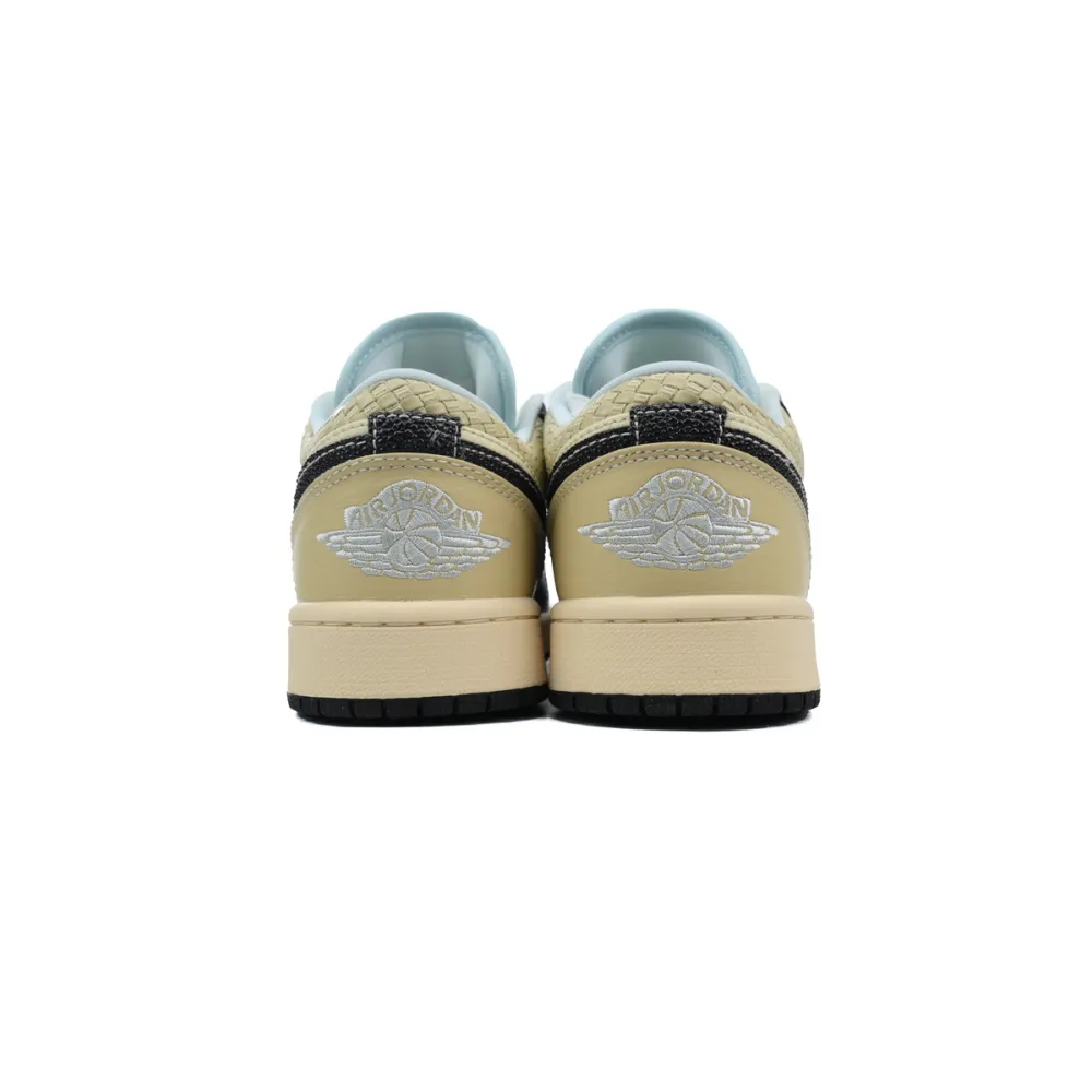 Air Jordan 1 Low SE Coconut Milk Black HQ3437-101 