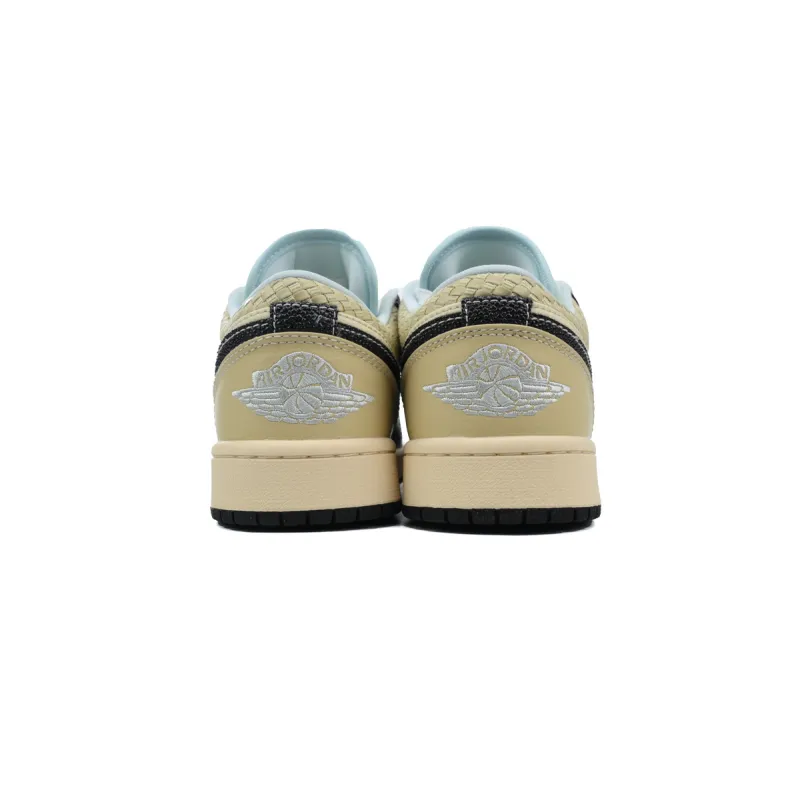 Air Jordan 1 Low SE Coconut Milk Black HQ3437-101 