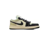 Air Jordan 1 Low SE Coconut Milk Black HQ3437-101 