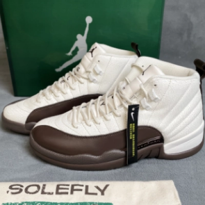 PKGoden SoleFly x Air Jordan 12 Retro SP Baroque Brown FZ5026-100  01