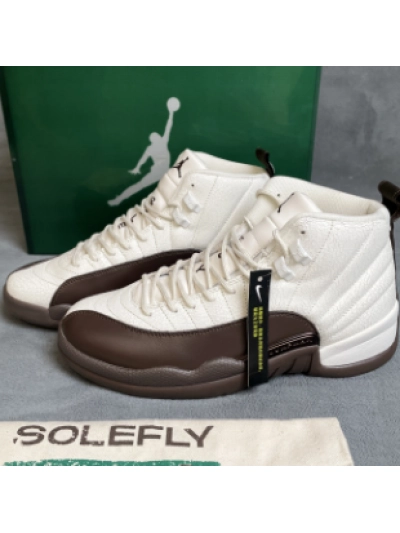 PKGoden SoleFly x Air Jordan 12 Retro SP Baroque Brown FZ5026-100  01