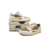  GET Travis Scott x Air Jordan 1 Low OG Sail Shy Pink DM7866-106 
