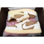  GET Travis Scott x Air Jordan 1 Low OG Sail Shy Pink DM7866-106 